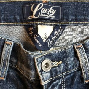 Lucky brand Zoe Skinny Distressed Jeans size 6